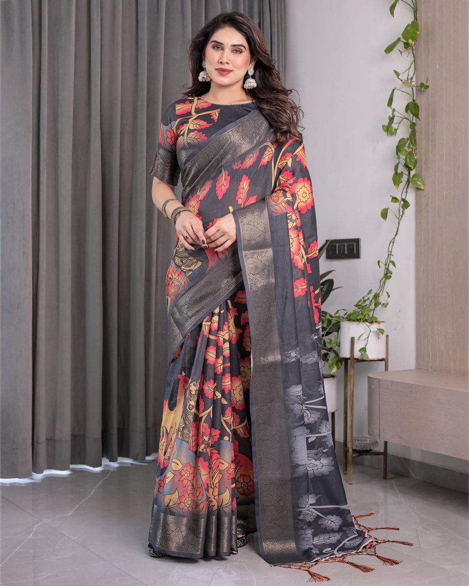 Organza Saree - Avitra
